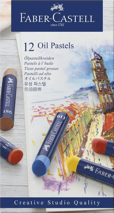 Cf12  Oil Pastels  Col. Ass -  - Merchandise - Faber-Castell - 4005401270126 - January 17, 2019