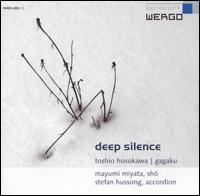 Cover for Hosokawa / Miyata / Hussong · Deep Silence (CD) (2004)