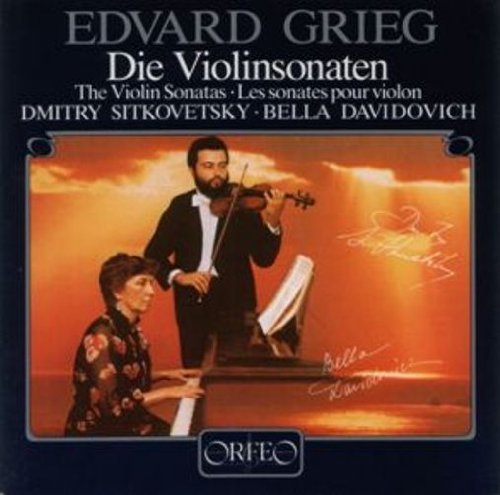 Cover for Grieg (Dmitry Sitkovetsky) · Sonatas for Violin &amp; Piano (CD) (1993)