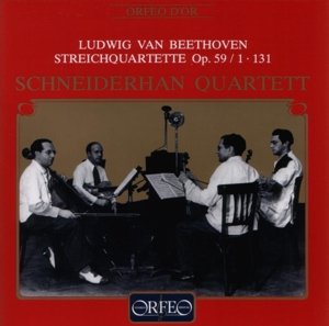 String Quartet Op. 59/1, 131 - Beethoven / Schneiderhan Quartett - Musik - ORFEO - 4011790315126 - 30 mars 1993