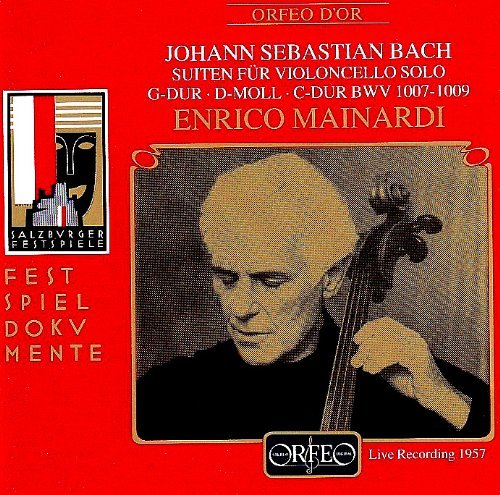 Suites for Cello 1 2 & 3 - Bach / Salzburg - Musik - ORFEO - 4011790360126 - 17 november 1995
