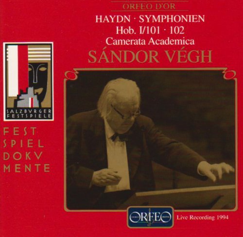 Symphonien Live 1994 - Haydn / Camerata Academica Salzburg / Vegh - Música - ORFEO - 4011790469126 - 5 de maio de 1997