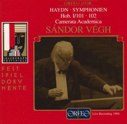 Symphonien Live 1994 - Haydn / Camerata Academica Salzburg / Vegh - Musik - ORFEO - 4011790469126 - 5 maj 1997