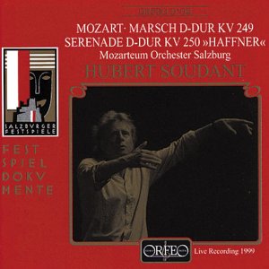 Cover for Mozart / Stadler / Soudant / Mozarteum Orchestra · March in D Major / Haffner Serenade D Major (CD) (2002)