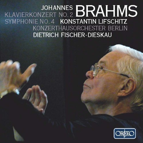 Cover for Brahms / Lifchitz / Berlin Concert House / Dieskau · Klavierkonzert No 2 / Symphonie No 4 (CD) (2010)