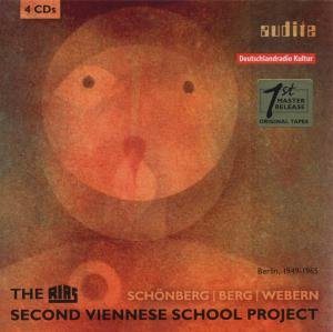 Cover for Schoenberg / Berg / Webern · Rias Second Viennese School Project (CD) [Box set] (2012)