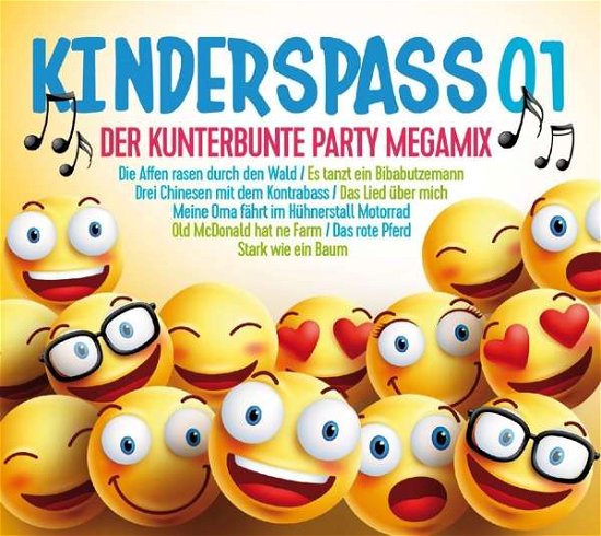 Cover for Kinderspass Vol.1-der Kunterbunte Partymegamix (CD) (2017)