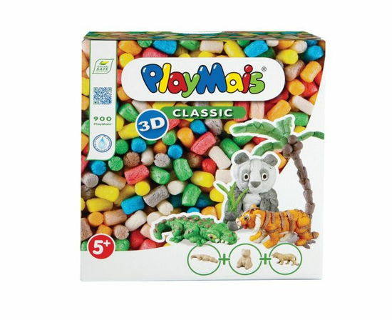 Cover for Playmais · PlayMais 3D - Wilde Dieren (Book)