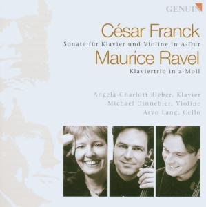 Cover for Franck / Ravel / Bieber / Dinnebier / Lang · Sonata for Piano &amp; Violin / Piano Trio in a Minor (CD) (2005)