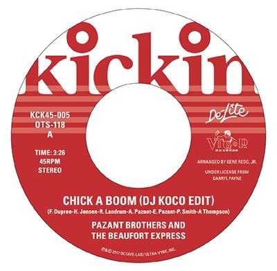 Kickin Presents De-Lite 45 Ep  A Boom` (dj Koco Edit) <limit - Pazant Brothers - Música - JPT - 4526180423126 - 24 de junho de 2021