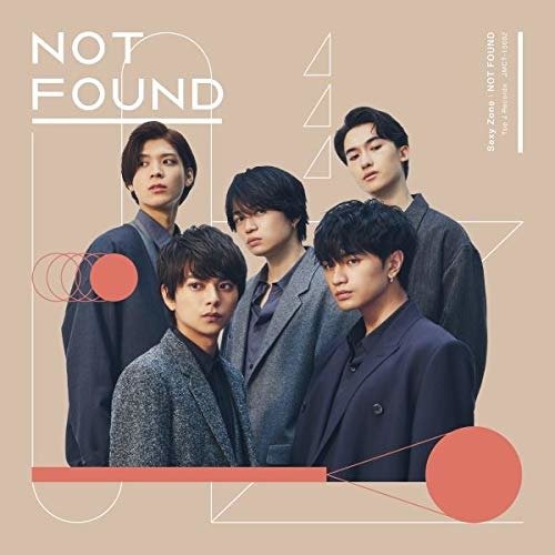 Not Found - Sexy Zone - Musik - UNIVERSAL - 4988031404126 - 6. november 2020