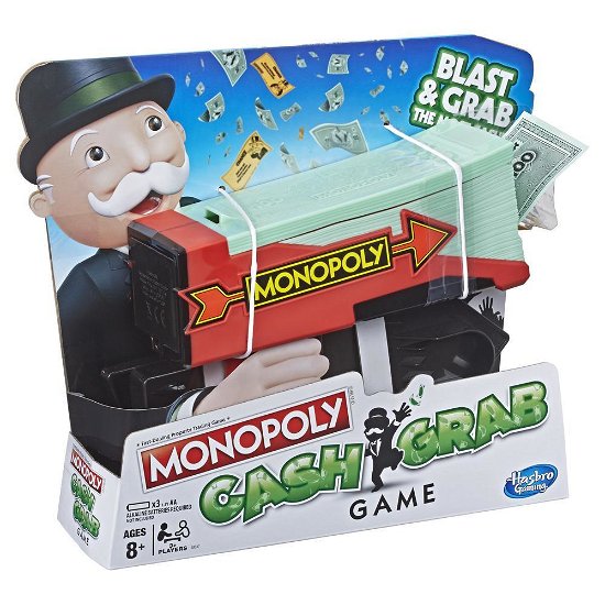 Cover for Monopoly · Monopoly - Monopoly Cash Grab (nl) (Leketøy)