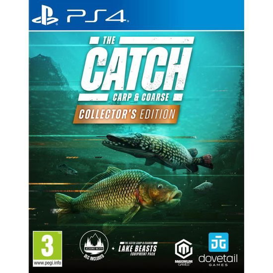 Cover for Maximum Games · The Catch: Carp &amp; Coarse - Collector's Edition (PS4) (2021)