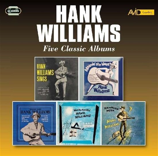Cover for Hank Williams · Five Classic Albums (CD) (2017)
