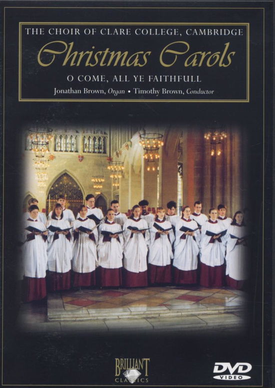 Cover for Choir of Clare College Cambridge · Christmas Carols (DVD)