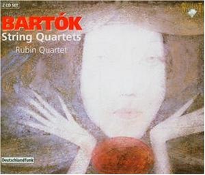 Cover for Bartók · Rubin Quartet - String Quartets Complete (CD) (2011)