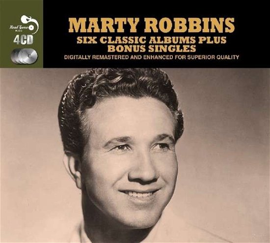 6 Classic Albums Plus Bonus Singles - Marty Robbins - Muziek - REAL GONE MUSIC - 5036408160126 - 31 maart 2014