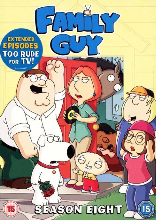 Cover for 20th Century Fox · Family Guy Season 8 (DVD) (2009)