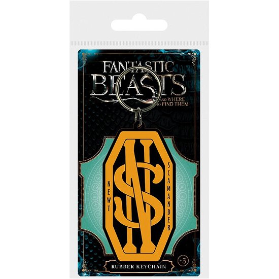 Fantastic Beasts: Newt Scamander Logo -Rubber Keychain- (Portachiavi Gomma) - Fantastic Beasts - Merchandise -  - 5050293386126 - 