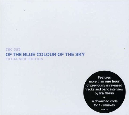 Cover for Ok Go · Of the Blue Colour of the Sky [extra Nice Edition] (CD) [Limited edition] (2010)