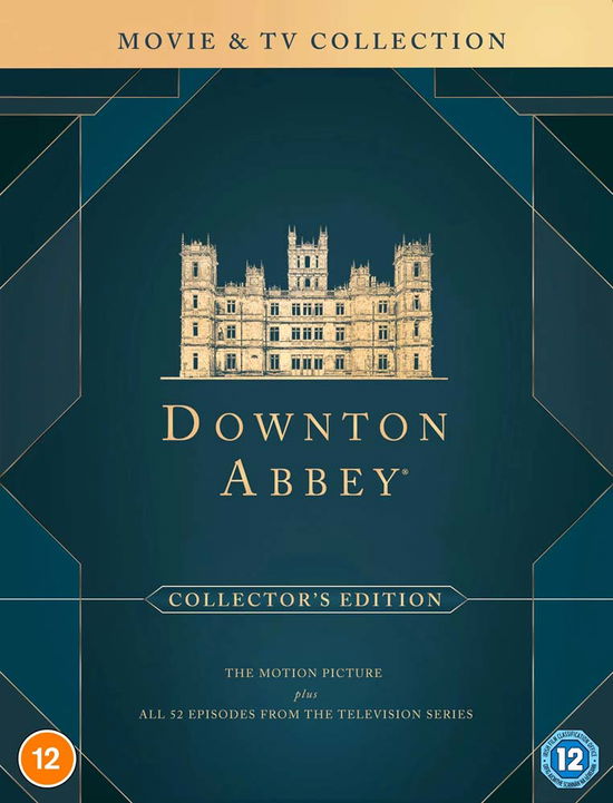 Cover for Downton Abbey 1-6 Christmas Special / Downton Abbey · Downton Abbey 1-6 Christmas Special / Downton Abbey - The Movie (DVD) (2020)