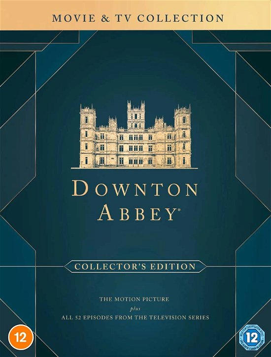 Cover for Downton Abbey 1-6 Christmas Special / Downton Abbey · Downton Abbey 1-6 Christmas Special / Downton Abbey - The Movie (DVD) (2020)
