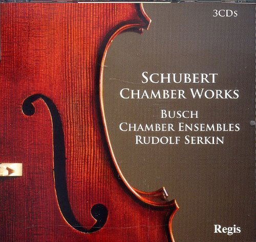 Schubert: Chamber Works - F. Schubert - Musiikki - REGIS - 5055031330126 - maanantai 14. marraskuuta 2011