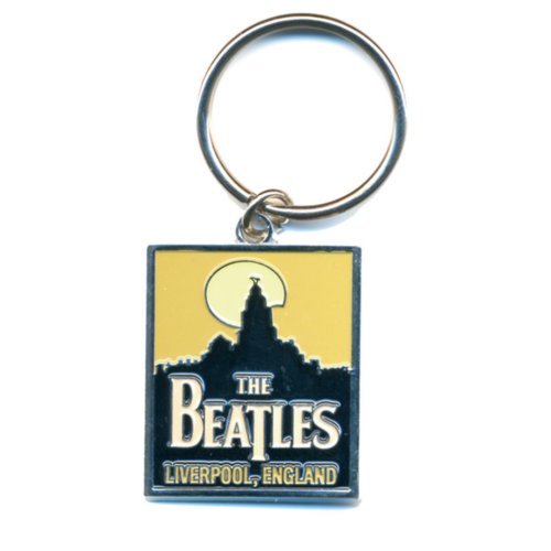 The Beatles Keychain: Liverpool (Enamel In-fill) - The Beatles - Merchandise - R.O. - 5055295303126 - 21. oktober 2014