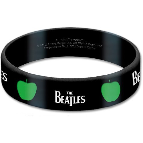 The Beatles Gummy Wristband: Drop T & Apple - The Beatles - Merchandise - Apple Corps - Accessories - 5055295329126 - 25. november 2014