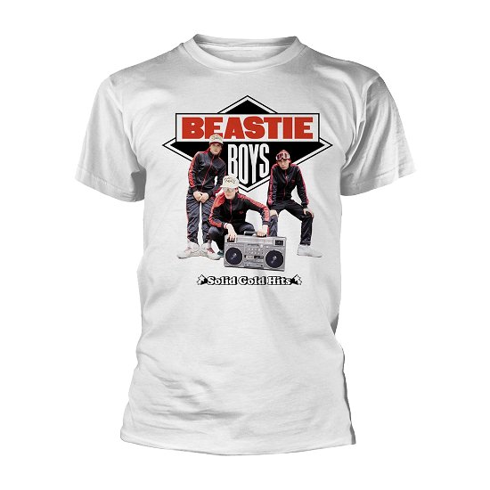 Cover for Beastie Boys · Solid Gold Hits (White) (T-shirt) [size M] [White edition] (2019)