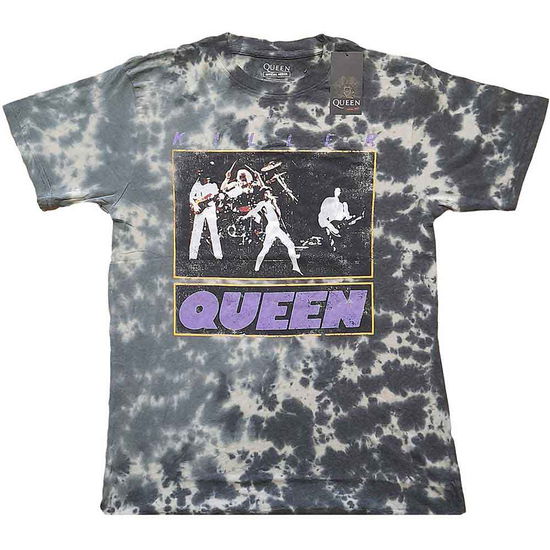 Queen Unisex T-Shirt: Killer Queen (Wash Collection) - Queen - Produtos -  - 5056561021126 - 