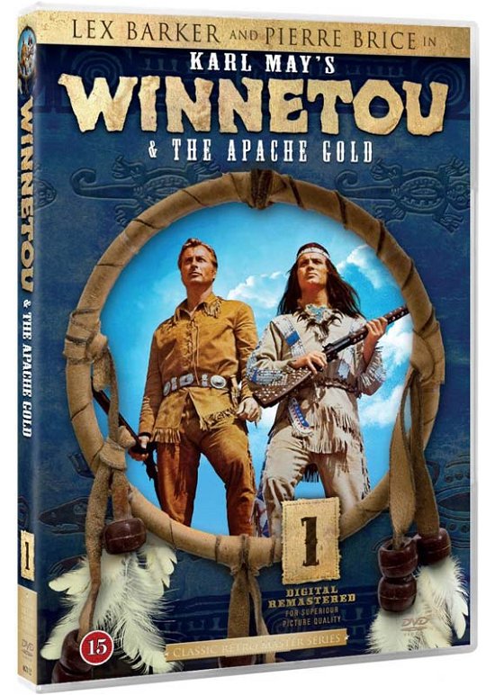 Cover for Winnetou  &amp; the Apache Gold · Winnetou, the Apache Gold (DVD) (2015)