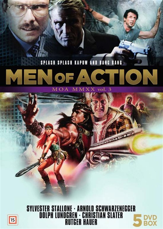 Cover for Men of Action Box 3 (DVD) (2020)