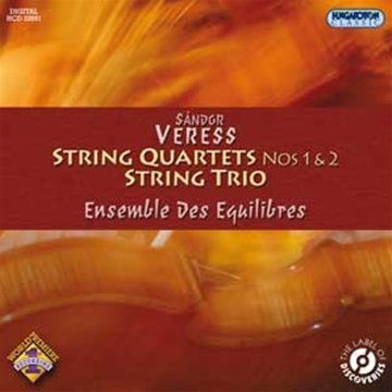 Cover for S. Veress · String Quartets No.1 &amp; 2 (CD) (2011)