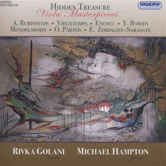 Hidden Treasure-viola Masterpieces - Rubinstein / Vieuxtemps / Enescu / Bowen - Musikk - HUNGAROTON - 5991813272126 - 12. august 2014