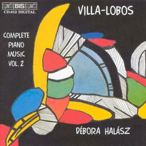 Complete Piano Music - Villa-lobos / Halasz - Musik - Bis - 7318590008126 - 21. januar 1997