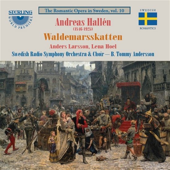 Cover for Larsson, Anders / Lena Hoel / Swedish Radio Symphony Orchestra / Bengt Tommy Andersson · Hallen: Waldemarsskatten (CD) (2023)