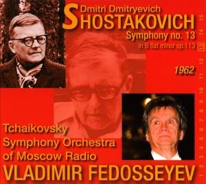 Cover for Shostakovich / Tchaikovsky Sym Orch / Fedoseyev · Symphony 13 (CD) (2008)
