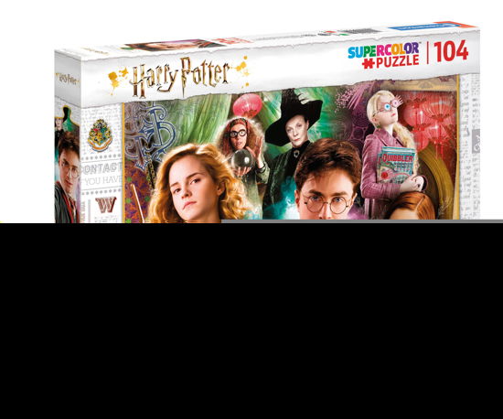 Puslespil Harry Potter, 104 brikker (Super) - P.Derive - Board game - Clementoni - 8005125257126 - September 7, 2023