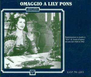 Cover for Charles Gounod  · Omaggio A Lily Pons (CD)