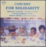 Cover for Colonna Maurizio / Bigazzi Luciana / Radius Alberto · Concert for Solidarity (CD) (1995)