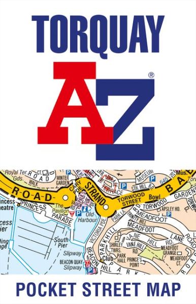 Cover for A-Z Maps · Torquay A-Z Pocket Street Map (Map) (2021)