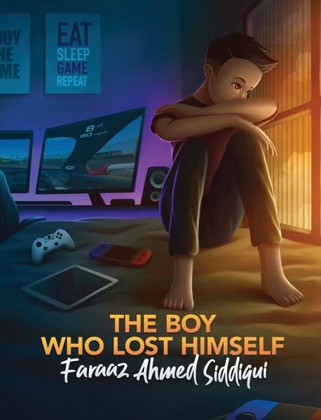 Cover for Faraaz Siddiqui · The boy who lost himself (Innbunden bok) [Large type / large print edition] (2021)