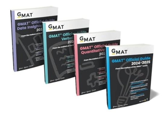 GMAT Official Guide 2024-2025 Bundle: Books + Online Question Bank - GMAC (Graduate Management Admission Council) - Kirjat - John Wiley & Sons Inc - 9781394260126 - torstai 30. toukokuuta 2024