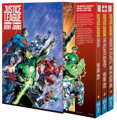 Cover for Geoff Johns · Justice League by Geoff Johns Box Set Vol. 1 (Paperback Book) (2017)