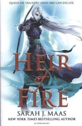 Cover for Sarah J. Maas · Heir of Fire - Throne of Glass (Paperback Book) (2014)
