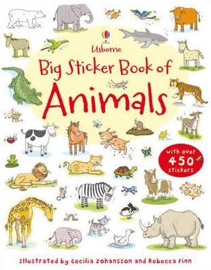 Cover for Jessica Greenwell · Big Sticker Book of Animals (Taschenbuch) (2011)