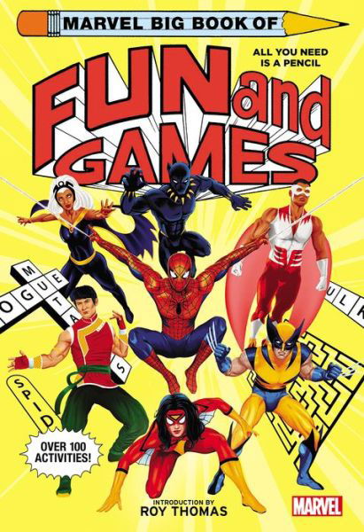 Cover for Marvel Entertainment · Marvel Big Book of Fun and Games (Paperback Bog) (2022)