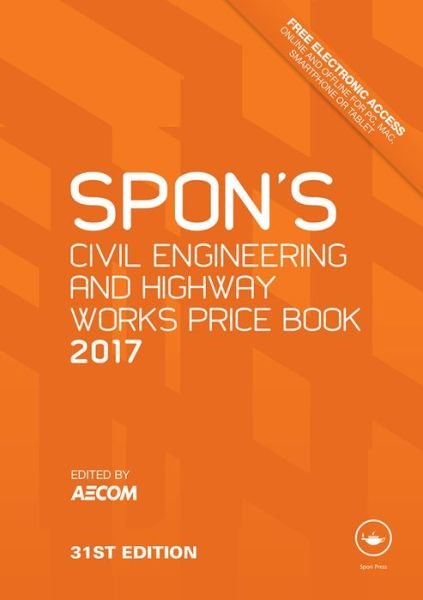 Cover for Aecom · Spon's Civil Engineering and Highway Works Price Book - Spon's Price Books (Innbunden bok) (2016)