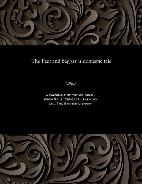 Cover for The Peer and Beggar (Paperback Book) (1901)